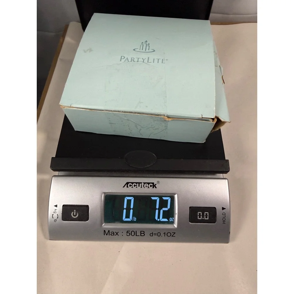 PartyLite Cucumber Mint Aroma Melts Z24525 4pc Green Box Wax Tarts - Picture 4 of 4